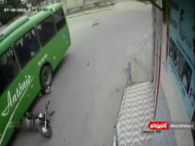 نجات از تصادف به کمک کلاه کاسکت