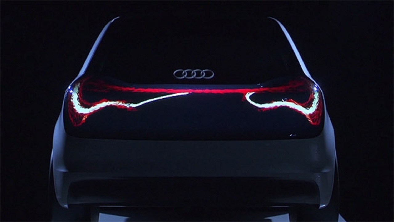 طراحی منحصر به فرد چراغ عقب «آئودی»