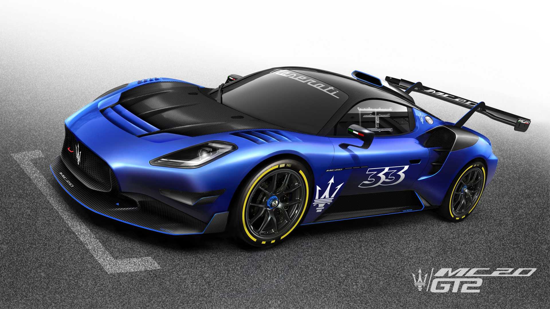 مازراتی MC20 GT2 معرفی شد، بازگشت نیزه سه شاخ به مسابقات