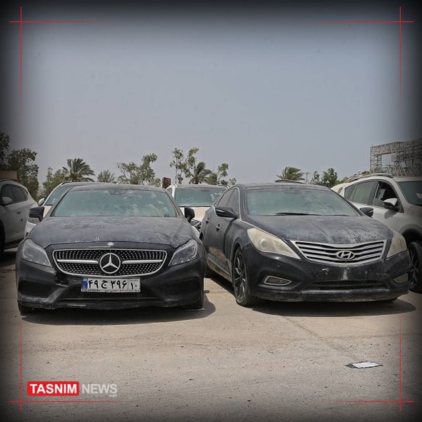 بنز پلاک شده در انبار اموال تملیکی بوشهر رویت شد!