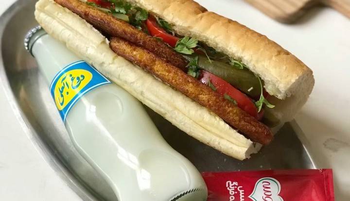 ساندویچ کتلت بازاری اصل شیراز