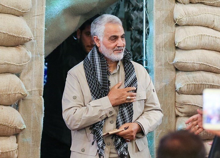 مداحی شهید سلیمانی برای اربابش