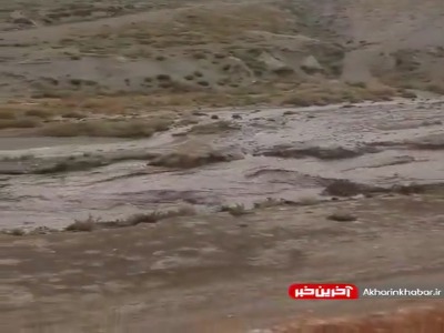 گزارش مردمی از سیل امروز در روستای شمخال