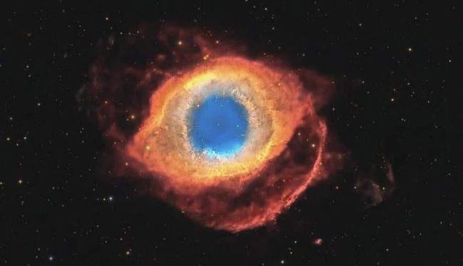 ثبت تصویری حیرت‌انگیز از سحابی «چشم خدا» با 107 ساعت نوردهی