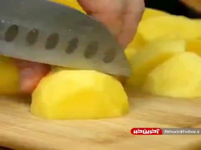 سیب زمینی سوخاری شیرازی