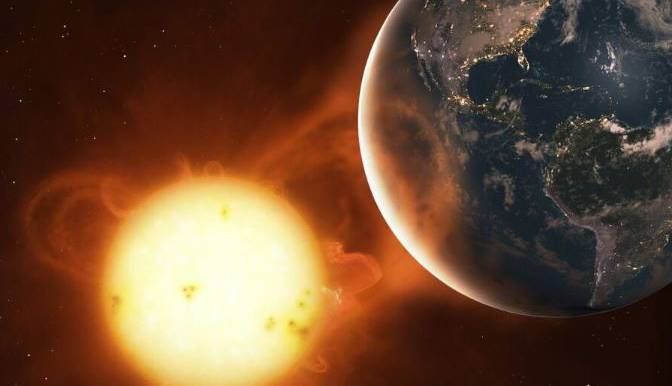 یک طوفان خورشیدی پرسرعت چهارشنبه به زمین می‌رسد