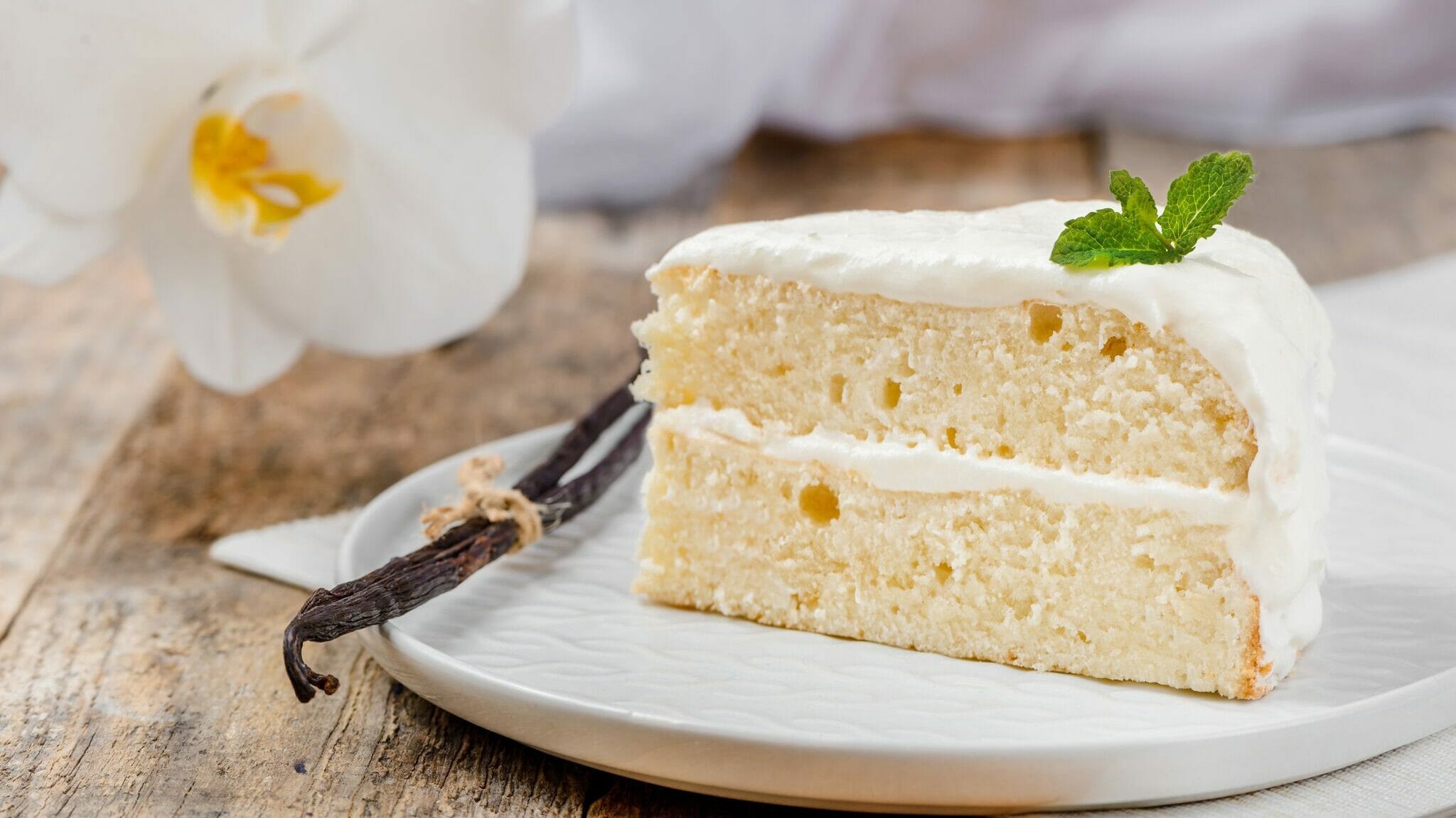 «کیک وانیلی» خوشمزه و لطیف