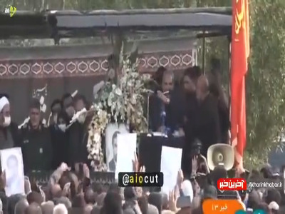 لحظه‌ی غش‌ کردن وزیر آموزش و پرورش در حین سخنرانی