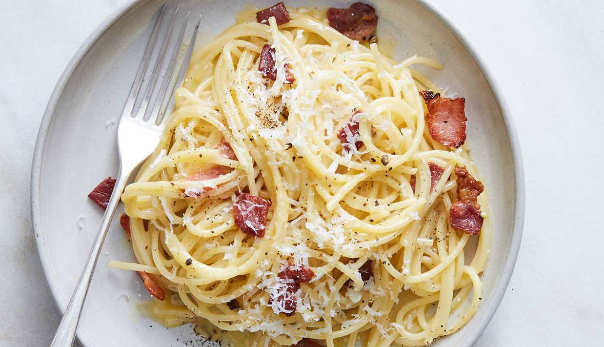 نهار/ دستور پخت «پاستا کاربونارا» فوری
