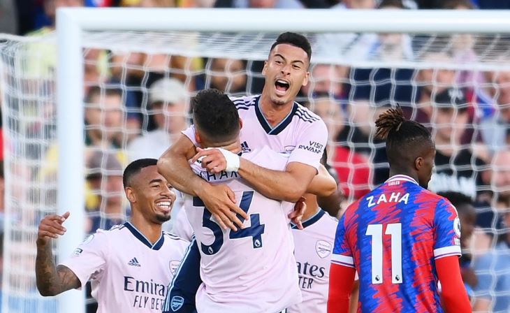 خلاصه‌بازی کریستال‌پالاس 0 – آرسنال 2