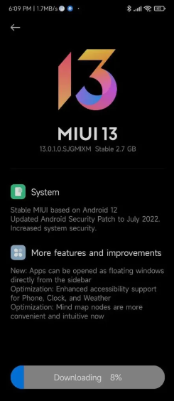 آپدیت MIUI 13 برای پوکو X3 NFC و ردمی نوت 9S منتشر شد