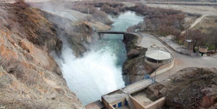 رهاسازی آب از سد مهاباد به دریاچه ارومیه