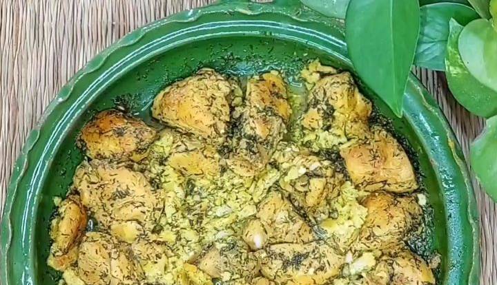 شوید واویشکا غذای محلی گیلانی