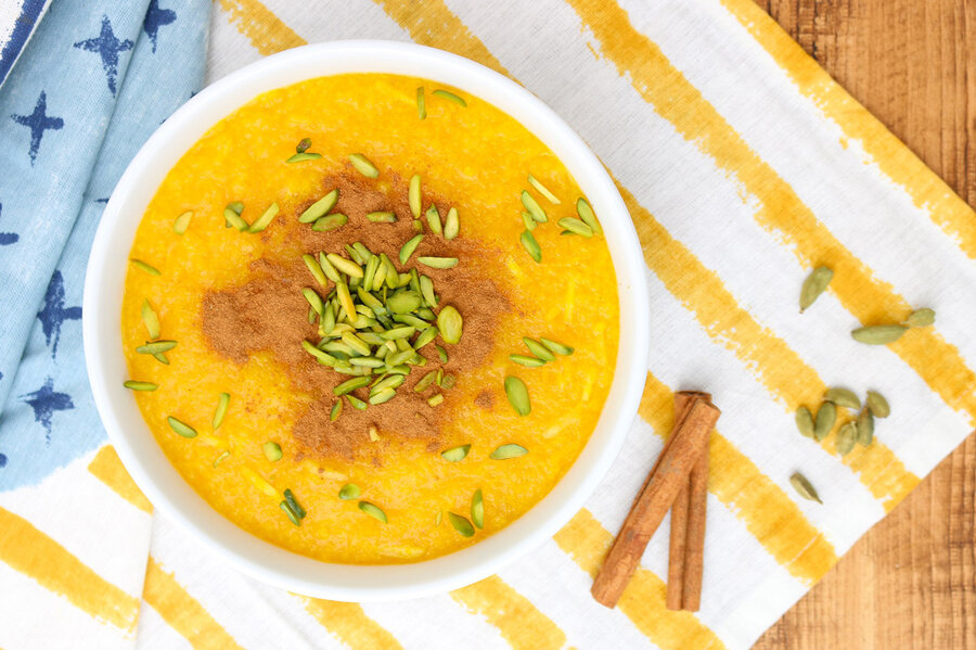 طرز تهیه «شله زرد نذری» برای ۲۰ و ۱۵۰ نفر