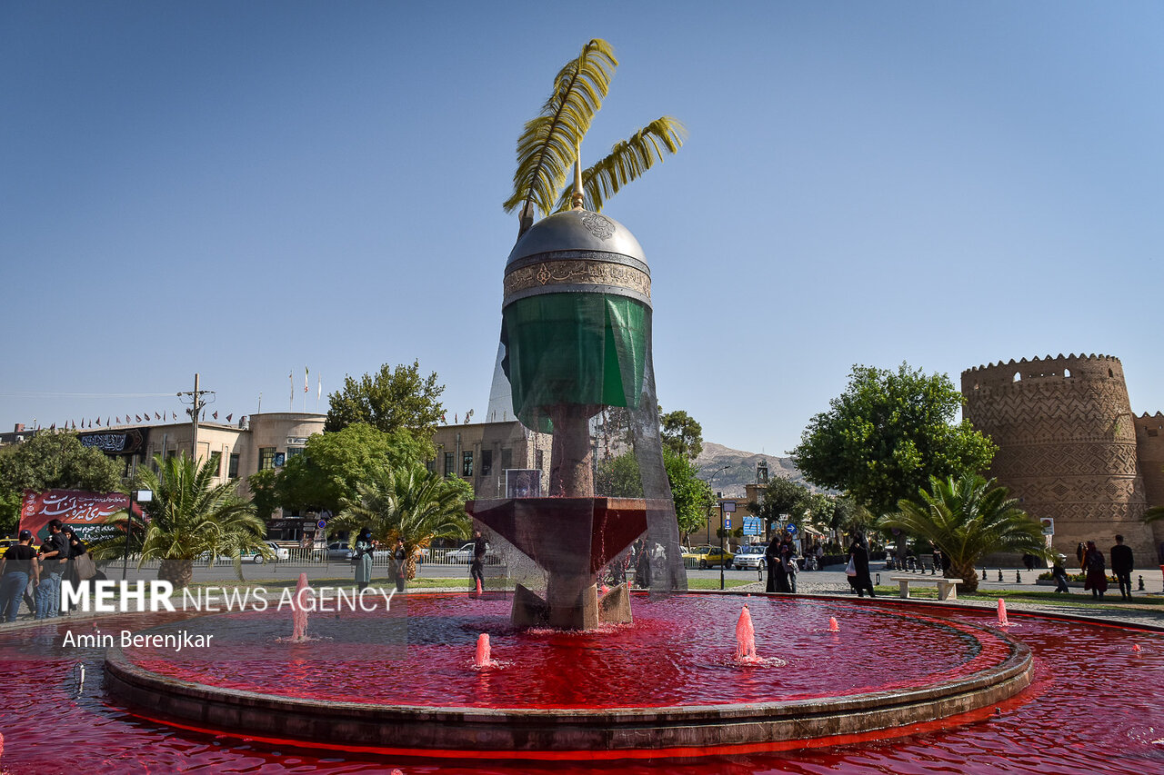 عکس/ عزاداری عشایر قشقایی شیراز در تاسوعای حسینی 