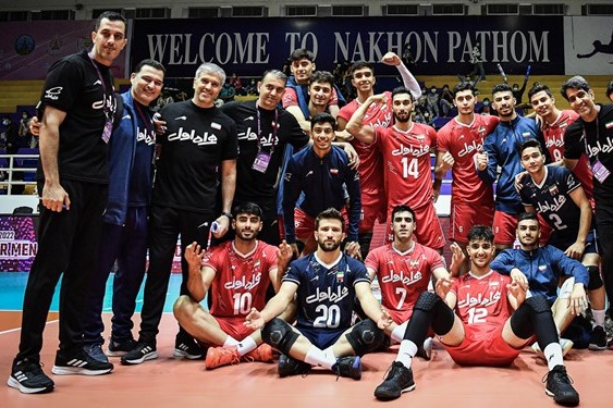برتری تیم ملی والیبال جوانان ایران مقابل پاکستان در نخستین گام