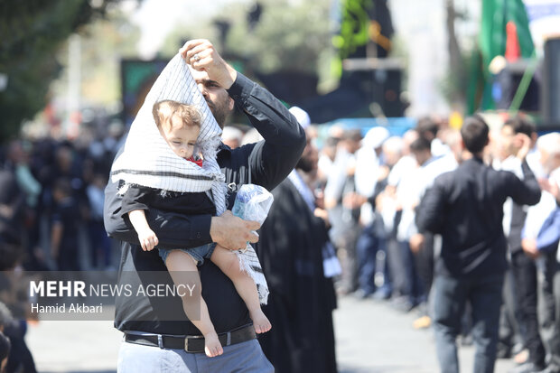 عکس/ آذربایجان غربی عزادار ثارالله شد