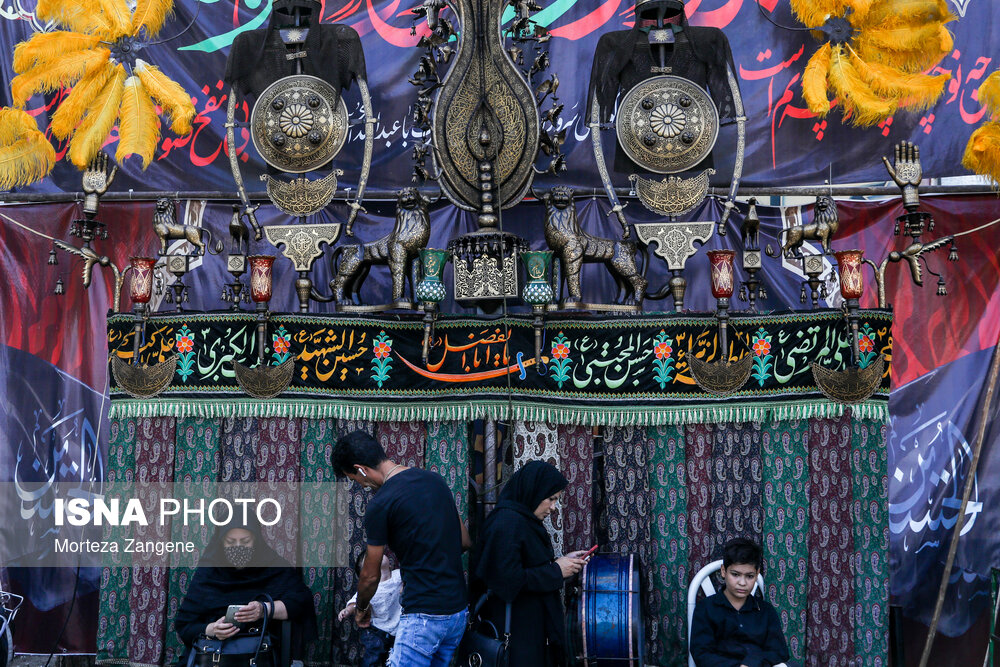 عکس/ عزاداران کوچک درحرم شاه عبدالعظیم الحسنی