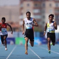 تفتیان رکورد 100 متر ایران را جابجا کرد