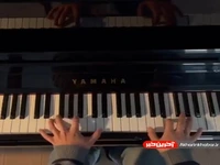 اجرای زیبا و کوتاهی از موسیقی فیلم «امیلی» با پیانو