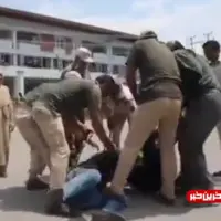 حمله پلیس به عزاداران در کشمیر
