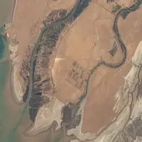 ثبت تصاویری از رودهای ایران توسط ایستگاه فضایی بین‌المللی