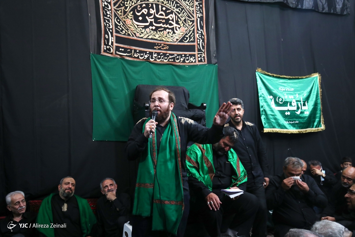 عکس/ مراسم عزاداری اباعبدالله در «خانه سیدها»