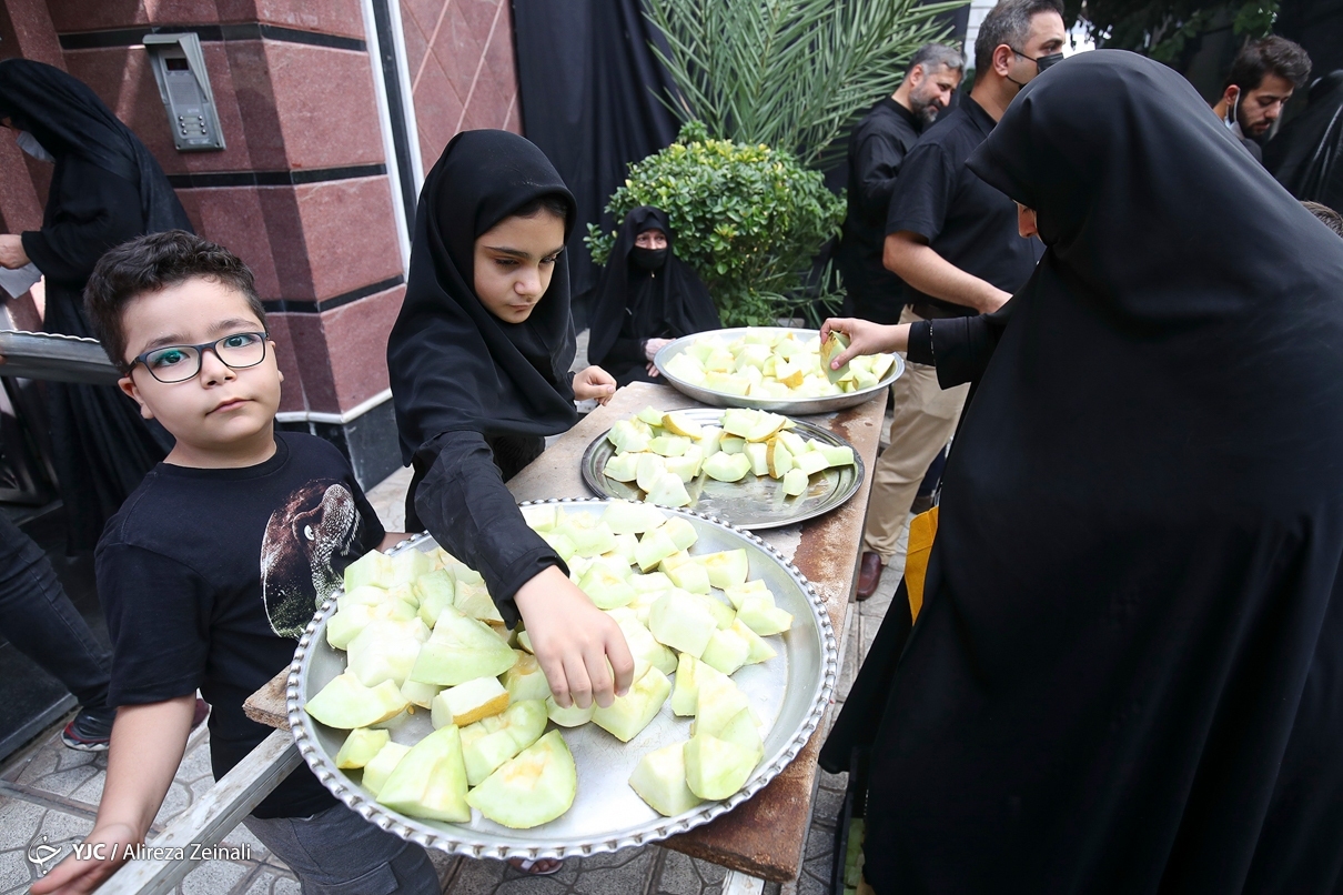 عکس/ مراسم عزاداری اباعبدالله در «خانه سیدها»