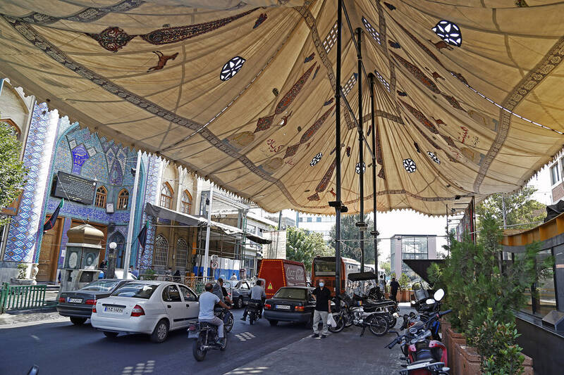 خیمه کربلایی‌های مقیم تهران