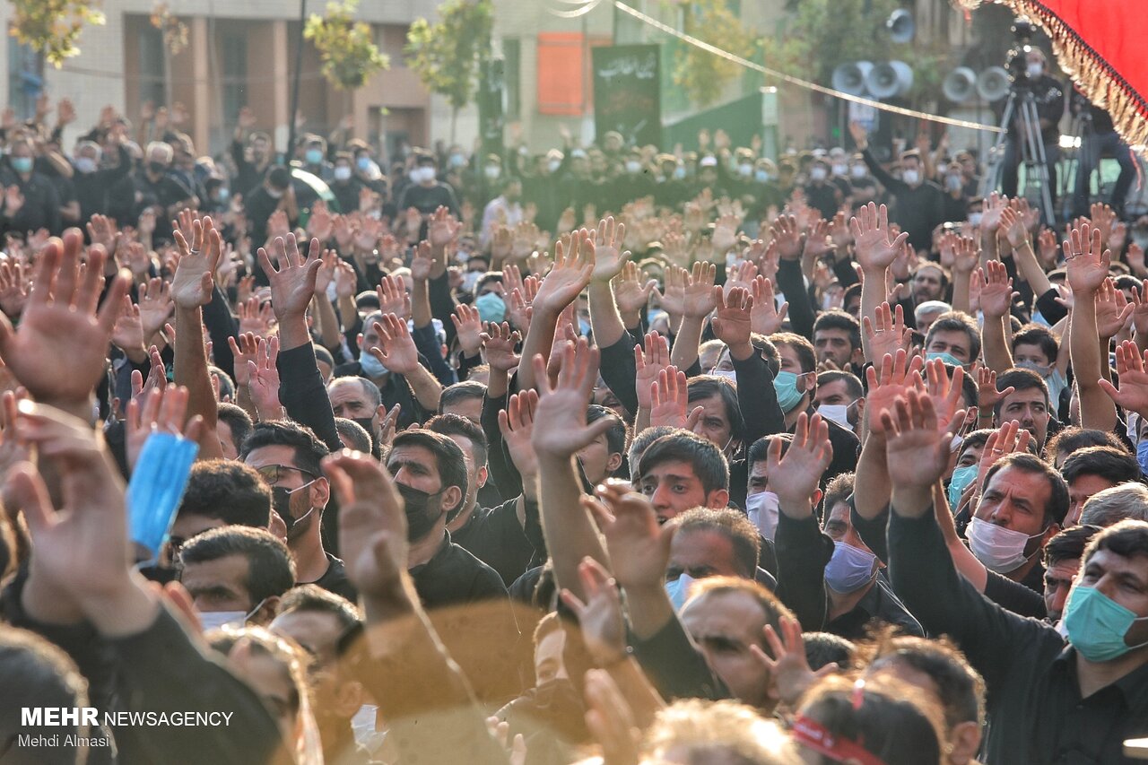 اجتماع زینبیه اعظم زنجان، فریاد رسای «ما همه عباس توییم یا زینب»