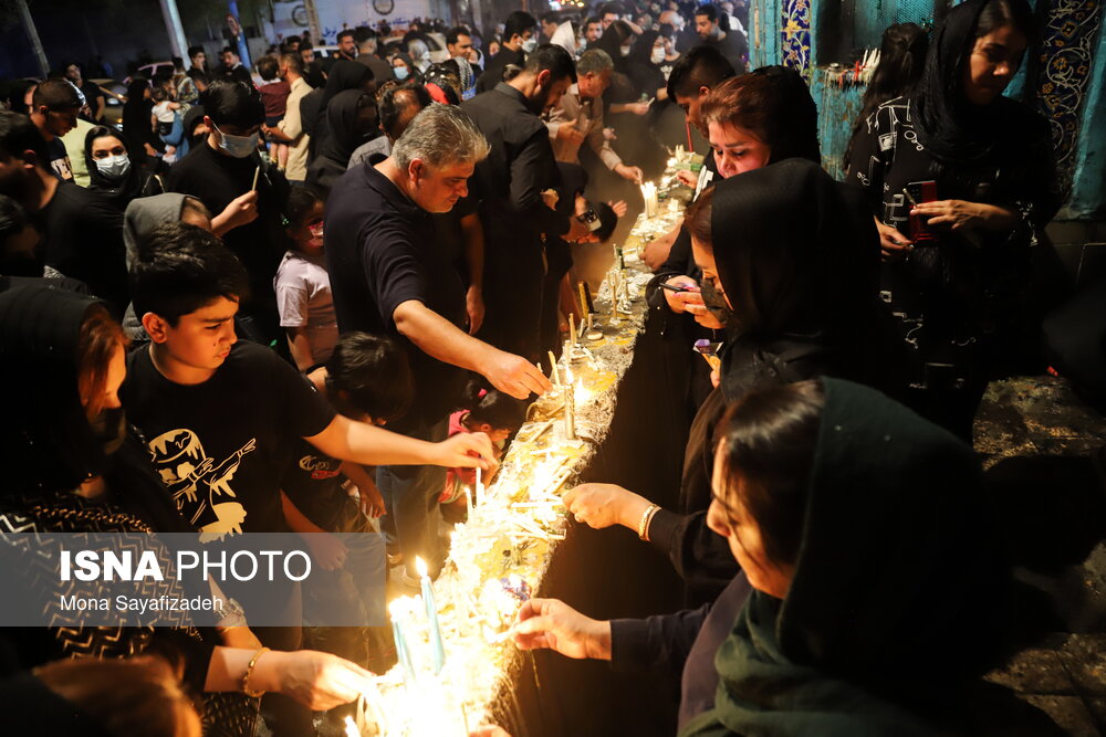 عکس/ مراسم شام غریبان حسینی در اهواز