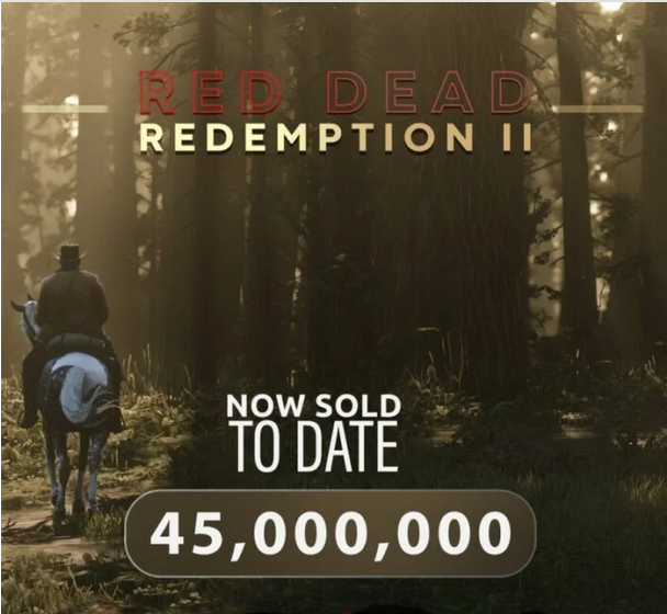 عبور فروش بازی Red Dead Redemption 2 از مرز 45 میلیون نسخه