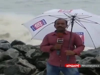  اتفاق غیر منتظره برای گزارشگر هندی