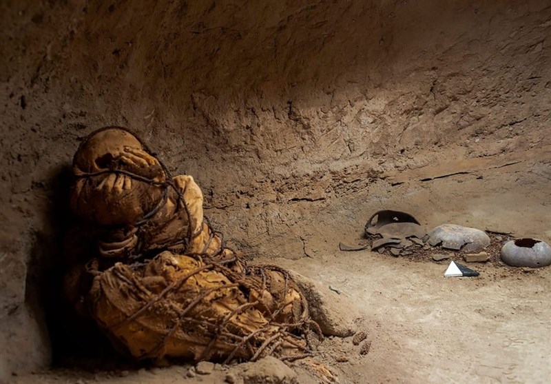 کشف یک مومیایی مرموز ۱۲۰۰ ساله در پرو!
