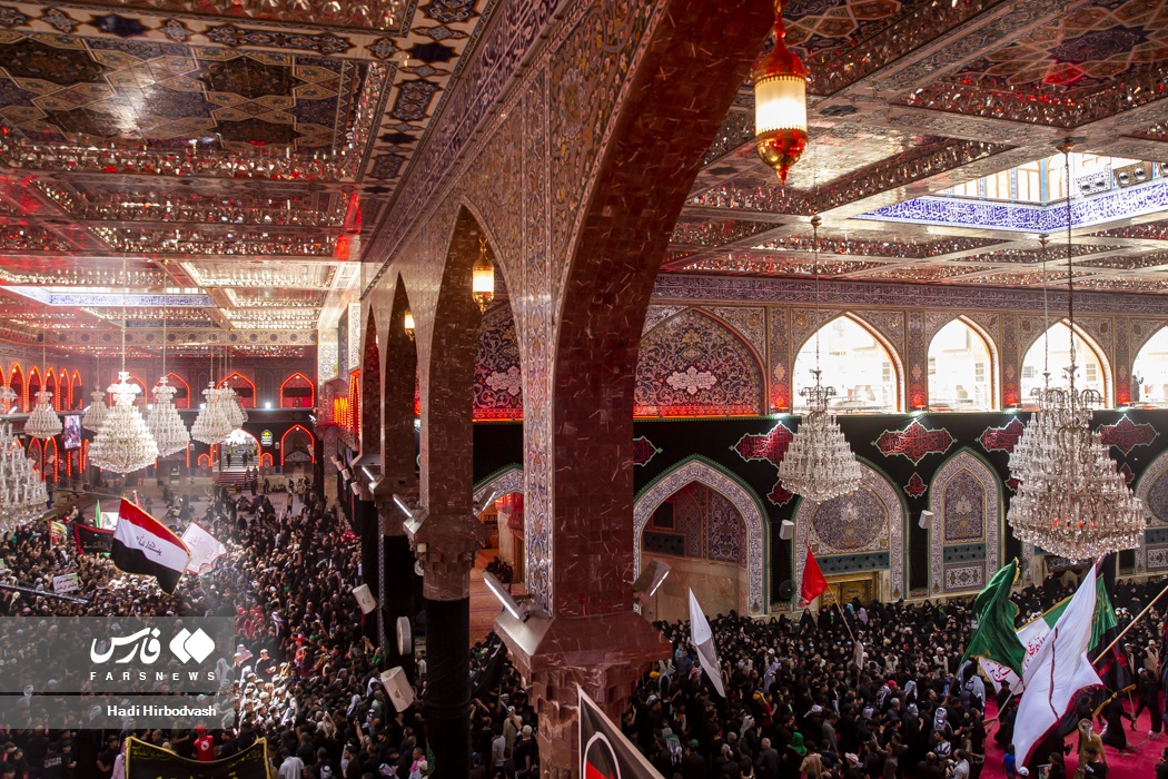 عکس/ مراسم عزاداری زنان قبیله بنی اسد در کربلا 