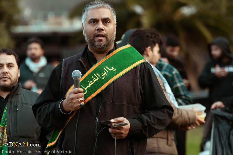 دسته عزاداران حسینی در روز عاشورا در شهر ملبورن