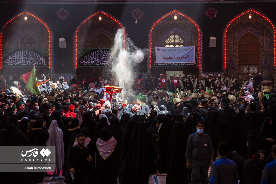 عکس/ مراسم عزاداری زنان قبیله بنی اسد در کربلا 