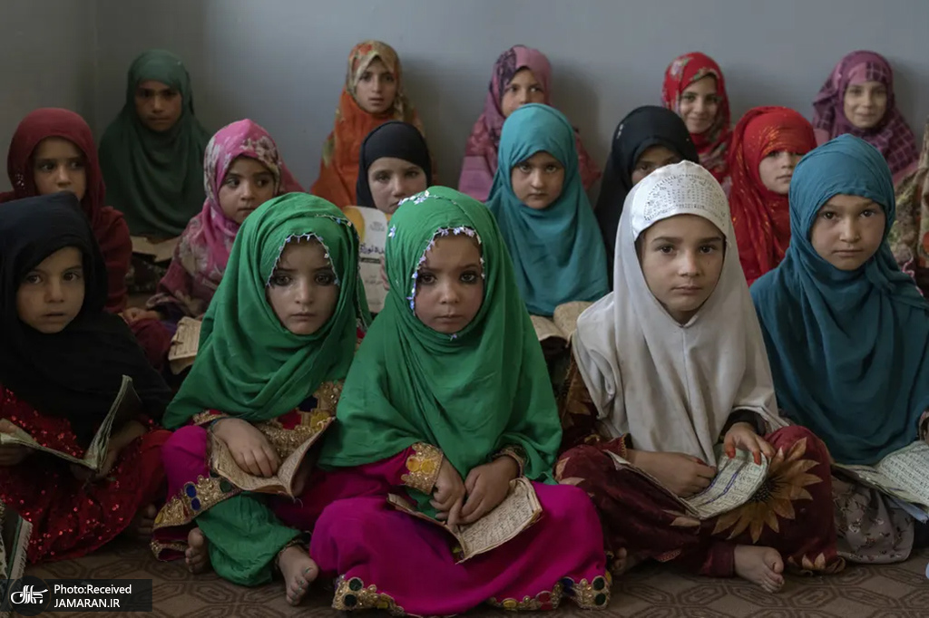 تصویری از کودکان قاری قرآن در کابل
