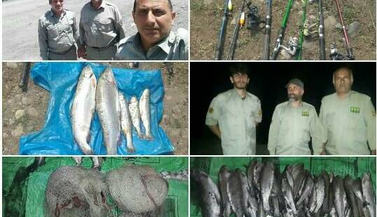 دستگیری متخلفان شکار و صید در سه شهر مازندران