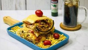 ساندویچ ژامبون تنوری