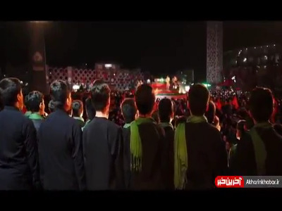 سرود زیبای «نگاه ابی‌عبدالله پناه دل بیچاره است»