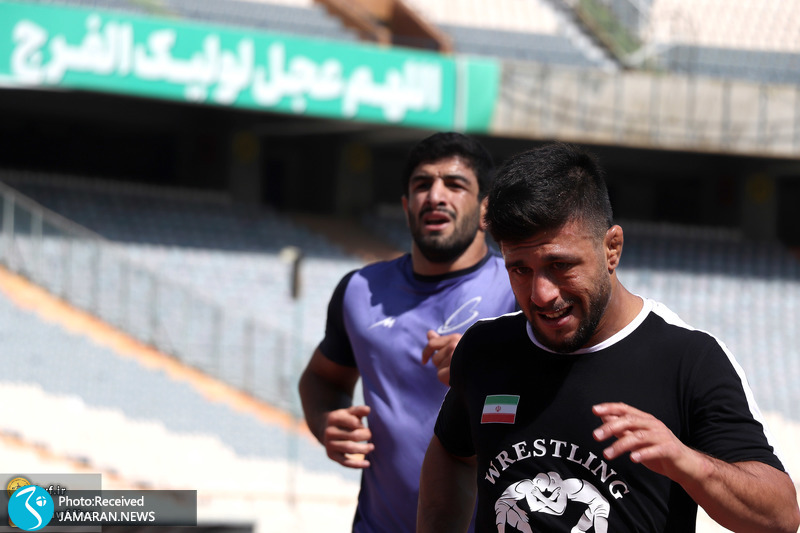 تمرینات سخت حسن یزدانی و رفقا