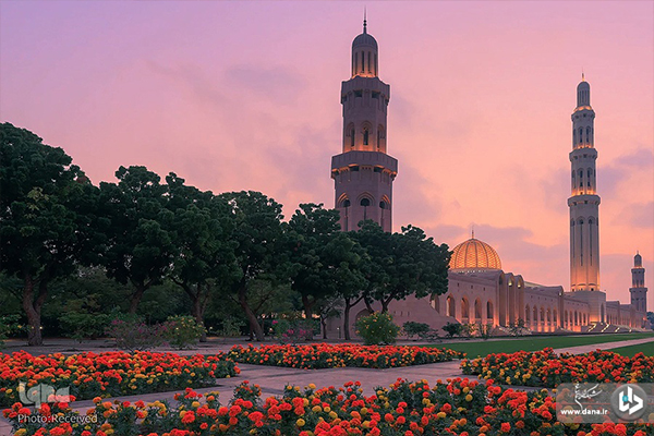معماری زیبای مسجد جامع سلطان قابوس