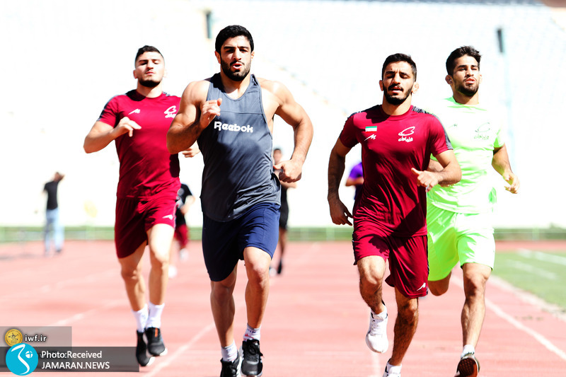 تمرینات سخت حسن یزدانی و رفقا