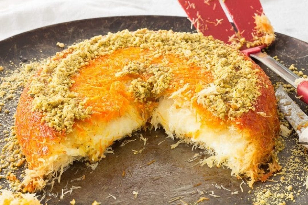 کنافه خوشمزه دسر مشهور غرب آسیا