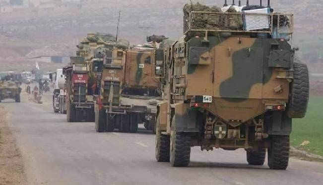 ارتش ترکیه سلاح‌های سنگین وارد شمال غرب سوریه کرد