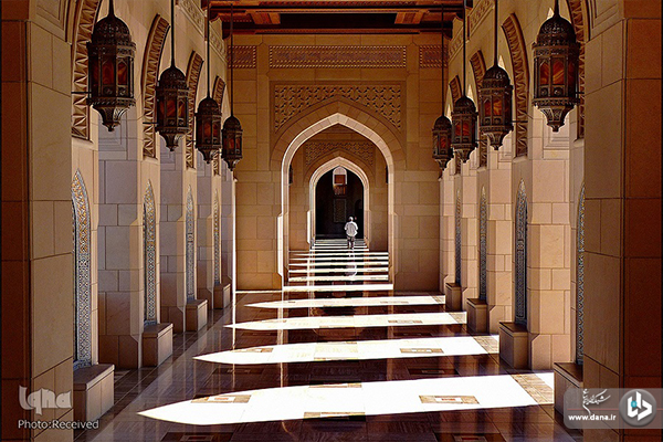معماری زیبای مسجد جامع سلطان قابوس