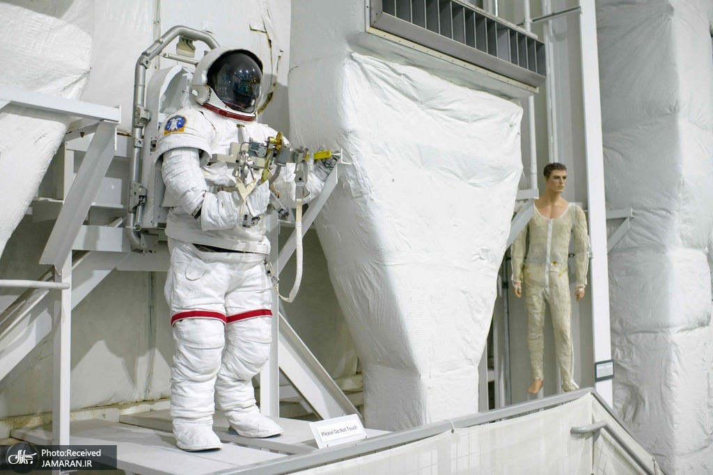 لباس فضایی در آزمایشگاه ناسا در هیوستون