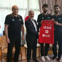 تقدیر و تجلیل از ملی‌پوشان بسکتبال ایران در سفارت ایران در ژاپن 