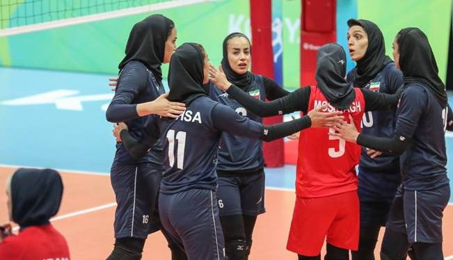 بازی‌های کشورهای اسلامی/ مدال نقره ارزشمند بانوان والیبالیست ایران